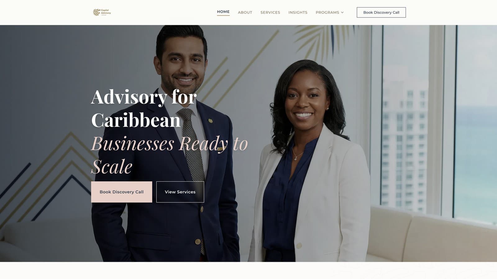 CapSol Advisory homepage